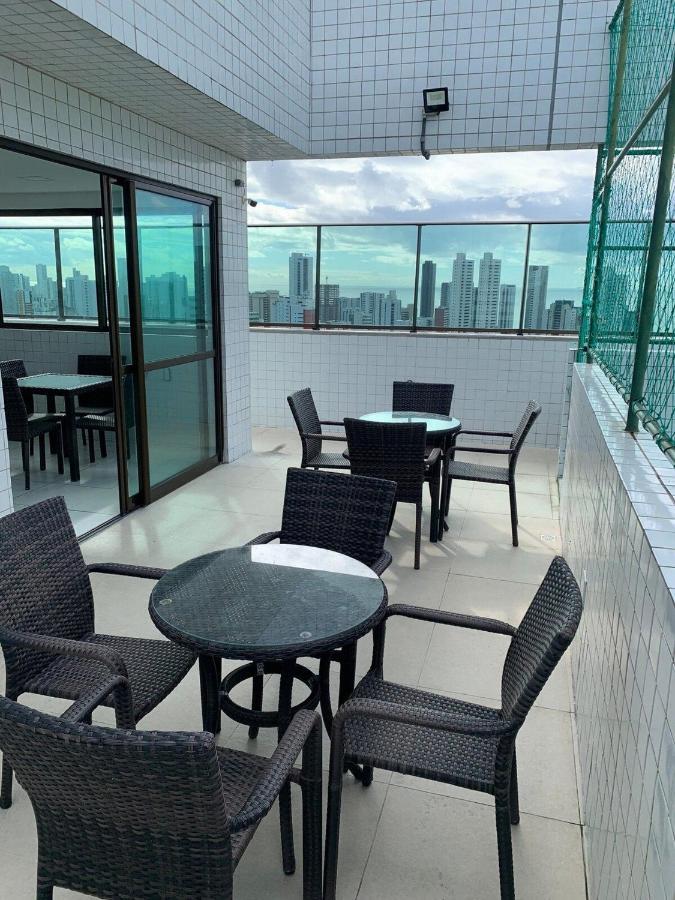 Flat Localizado A 200M Shopping Recife, Bem Perto Da Praia De Boa Viagem E Com Wi-Fi 400Mbps Eksteriør billede