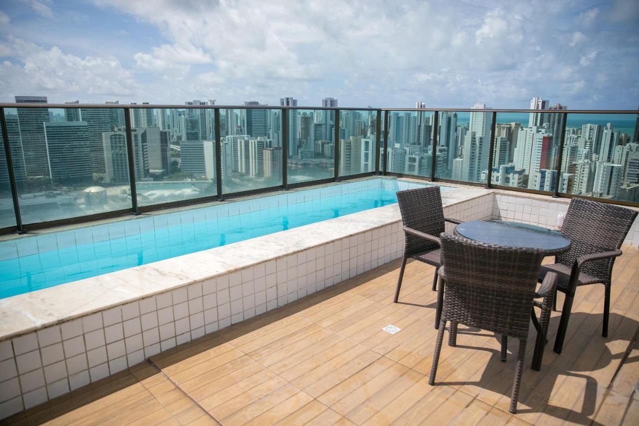 Flat Localizado A 200M Shopping Recife, Bem Perto Da Praia De Boa Viagem E Com Wi-Fi 400Mbps Eksteriør billede