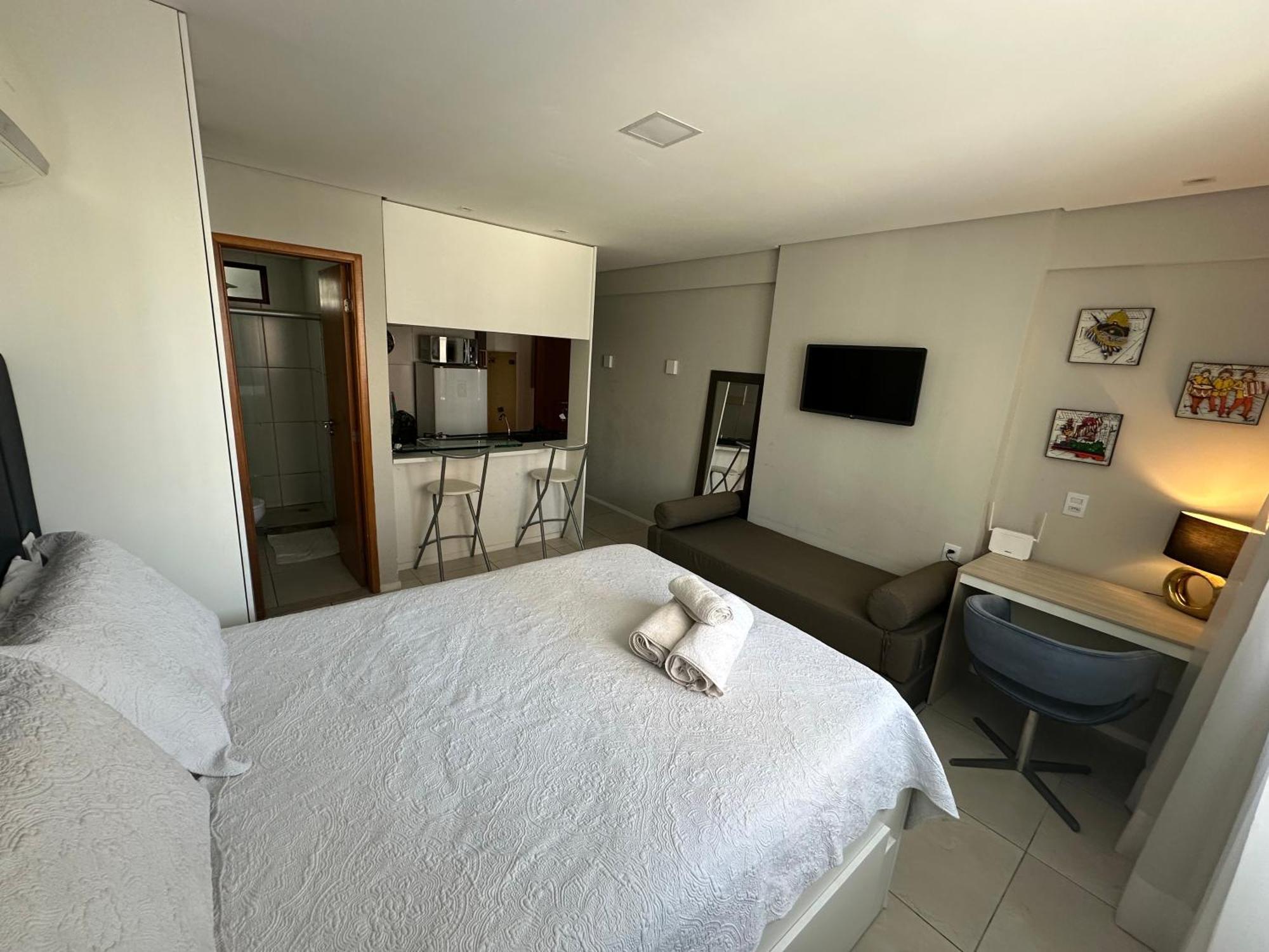 Flat Localizado A 200M Shopping Recife, Bem Perto Da Praia De Boa Viagem E Com Wi-Fi 400Mbps Eksteriør billede